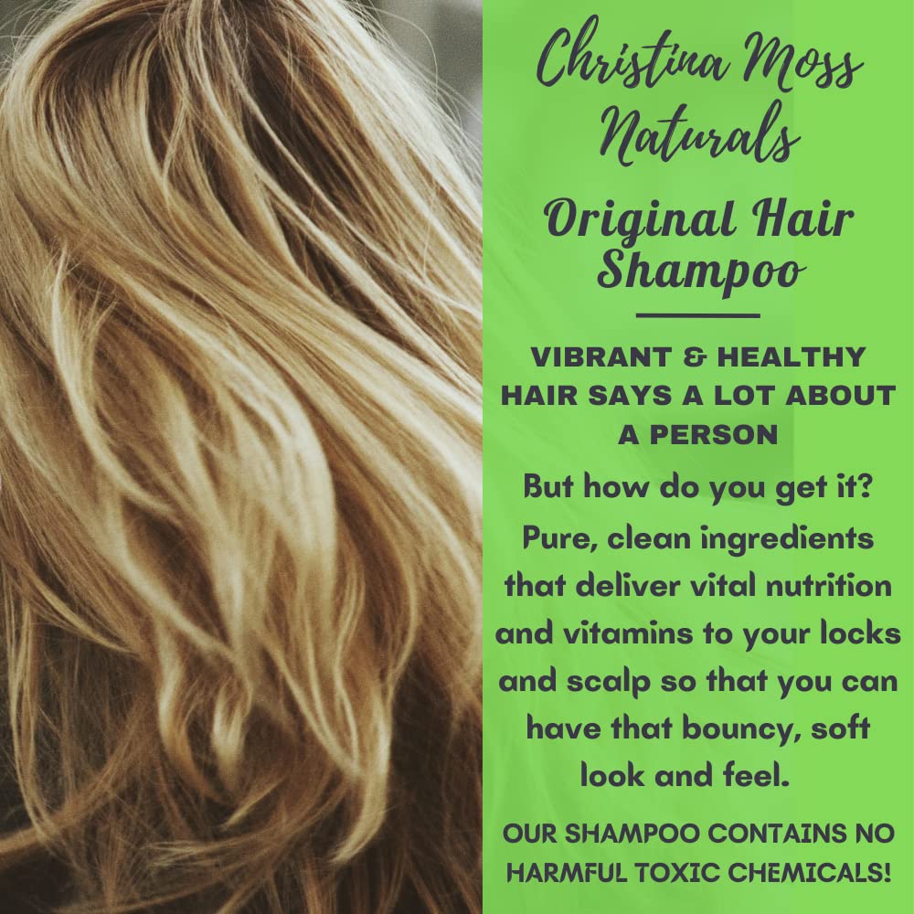 Amazon.com : Hair Shampoo and Conditioner Set For Men & Women – Organic  Aloe & Essential Oils, Sulfate Free, Vegan, Non-Toxic – Christina Moss  Naturals : Beauty & Personal Care