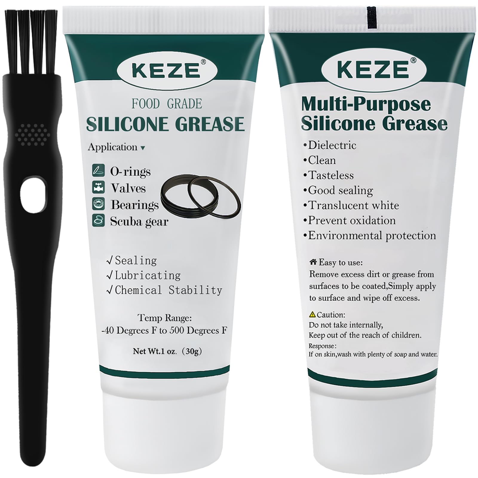 Keze Silicone Grease - Waterproof Faucet Lubricant -9 Keze Silicone Grease - Waterproof Faucet Lubricant -9