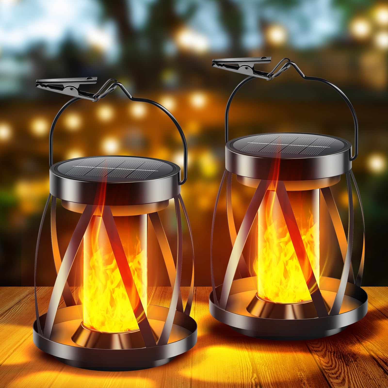 ライト・ランタン h820000001EPIgas Lantern Amazon.com: 4 Pack Hanging Solar Lantern Lights Outdoor