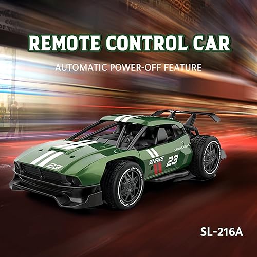 Miniatura 4 de LEOSO SL216A Racing Drift RC Car, escala 124 2WD 2.4GHz, auto de control remoto, 9.3 mih, auto de carreras de alta velocidad, regalo para adultos,