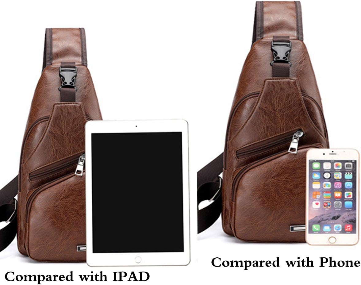 Sling Bags Chest Shoulder Crossbody Messenger Hiking Multipurpose Daypack Backpack - Image 6