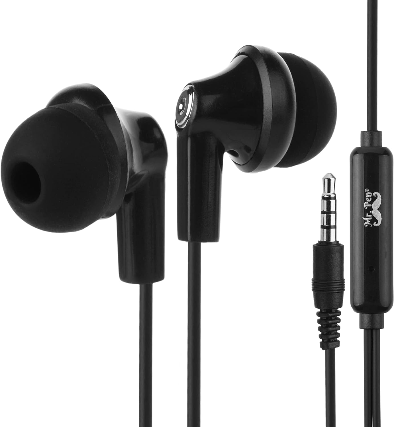 Mr. Pen- Earbuds with Microphone, 4.25 Ft, 3.5mm Jack,...
