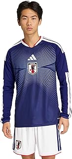 adidas(アディダス) サッカー 長袖 Tシャツ ユニフォームアディダス サッカー日本代表 2026 ホーム レプリカ ユニフォーム 長袖 WU905メンズ