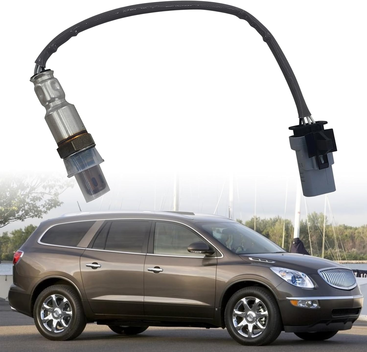 SHOWSEN O2 Oxygen Sensor Compatible with 2018-2023 Chevrolet Traverse,2017-2022 Colorado&Canyon&GMC Acadia&Buick Enclave,2019-2024 Blazer Upstream or Downstream Replacement 12667438