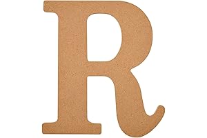 Plaid Unfinished Wood Letter for DIY Arts and Crafts