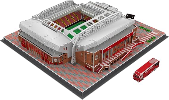 Liverpool FC Anfield Stadium 3D Puzzle 2023 version, Red