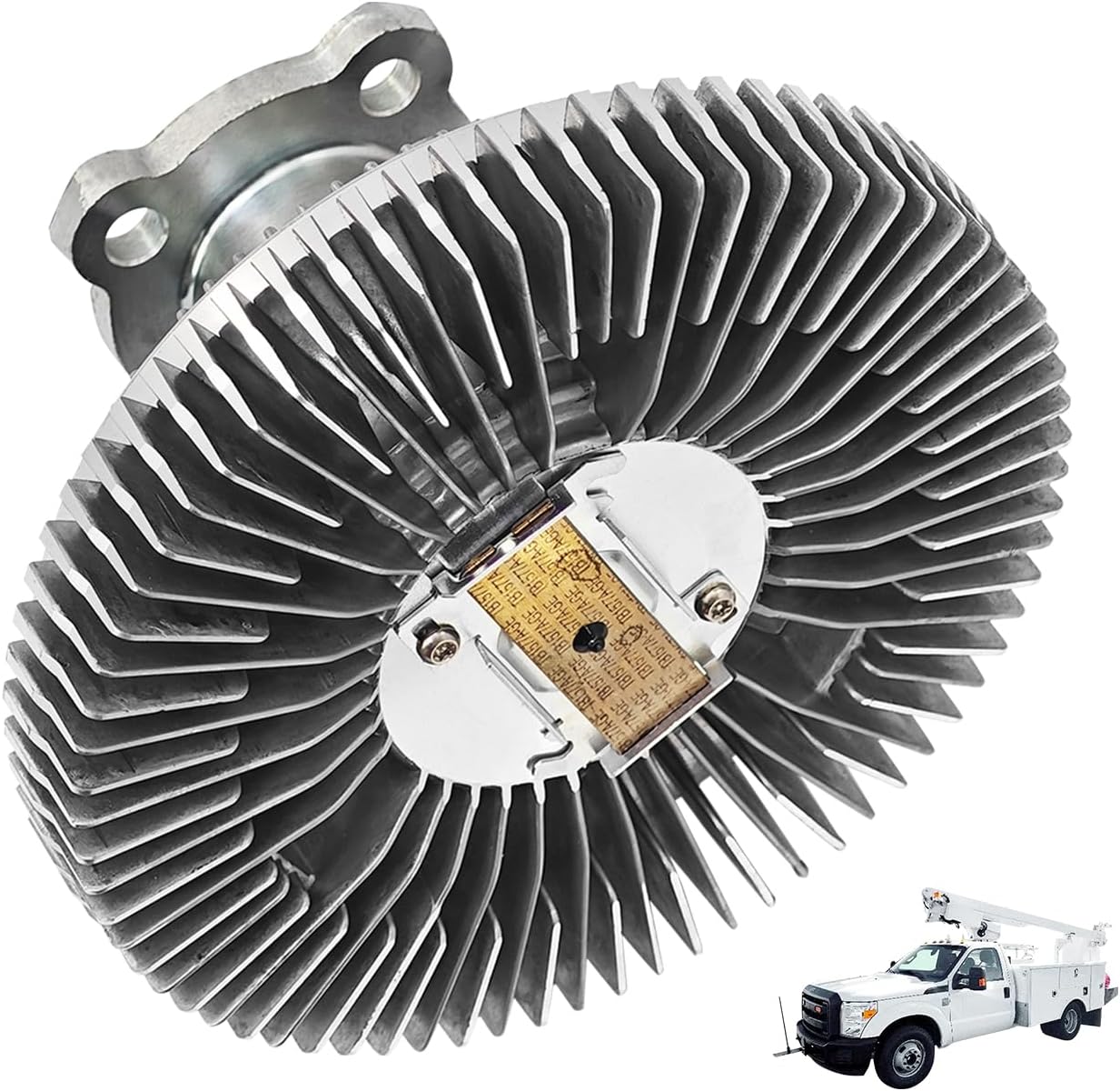 V8756001 Engine Cooling Fan Clutch Compatible With Hino 268 268 HBC with J08E 7.6L 8.0L Engine 2015 Replace# 16250E0421 703704AT 16250E0420 16250E-0420 16250-E0421