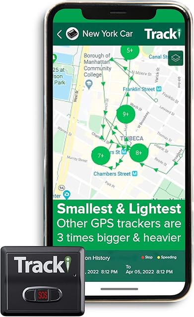 Tracki 4G GPS Tracker - Subscription required - Real time Tracking Devices for Luggage, Trucks, Vehicles, Car, Kids, Dog Collar, Pets, Key, Bike. LTE with SIM card Unlimited Distance UK EU Worldwide
