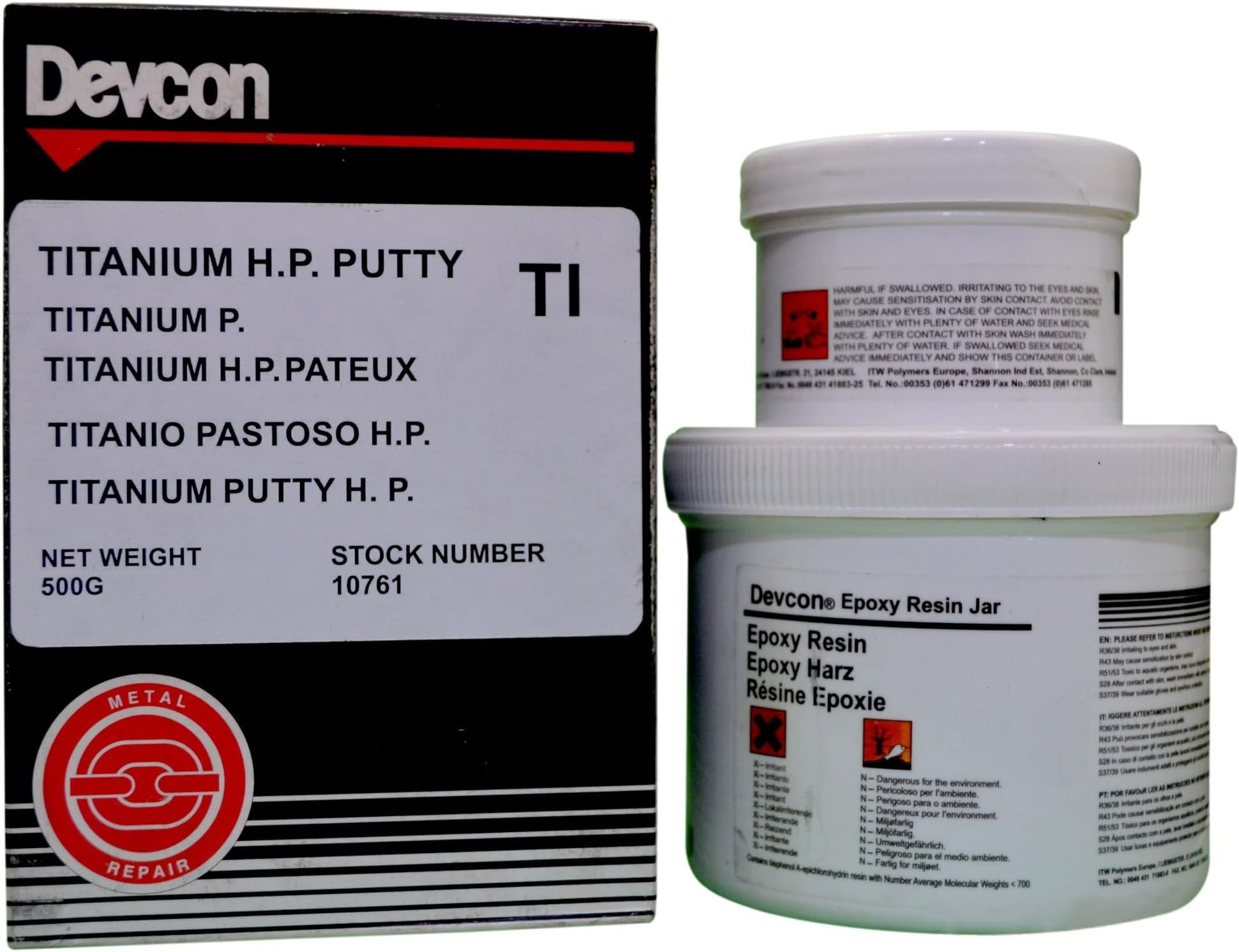 ITW Devcon Titanium Putty Putty 10761