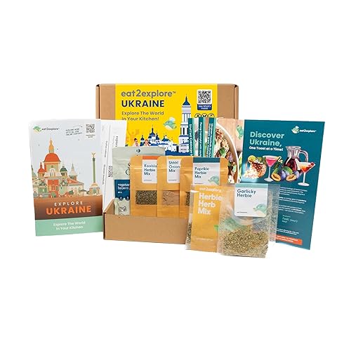 Miniatura 9 de eat2explore Kit de cocina global: recetas auténticas, especias esenciales, diversión cultural y maridajes de bebidas expertas, perfecto para citas
