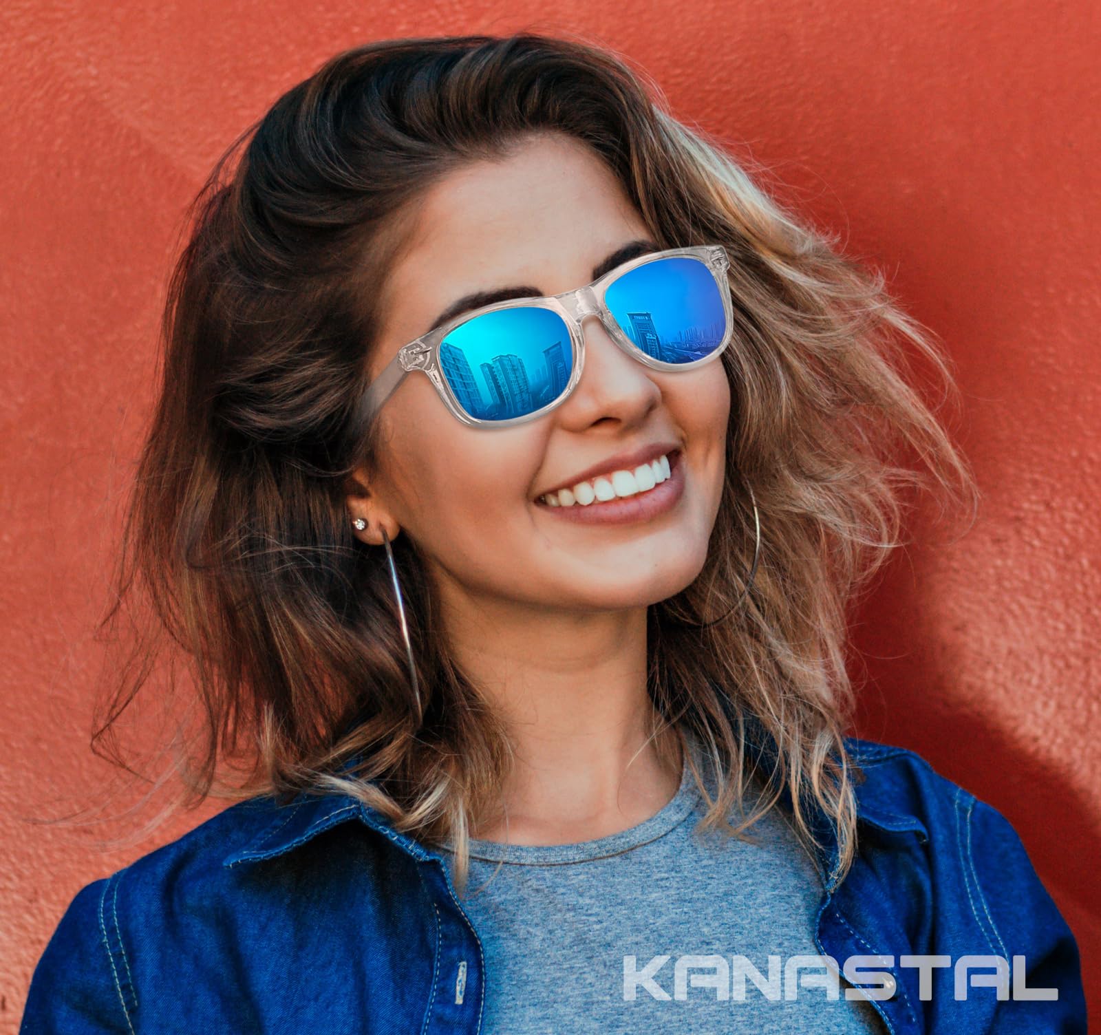 KANASTAL Lunettes de Soleil Polarisées Homme et Femme Retro, 2 Paires Mode Vintage Lunettes de Soleil Carrées Classiques UV400 pour Pêche Conduire Voyager