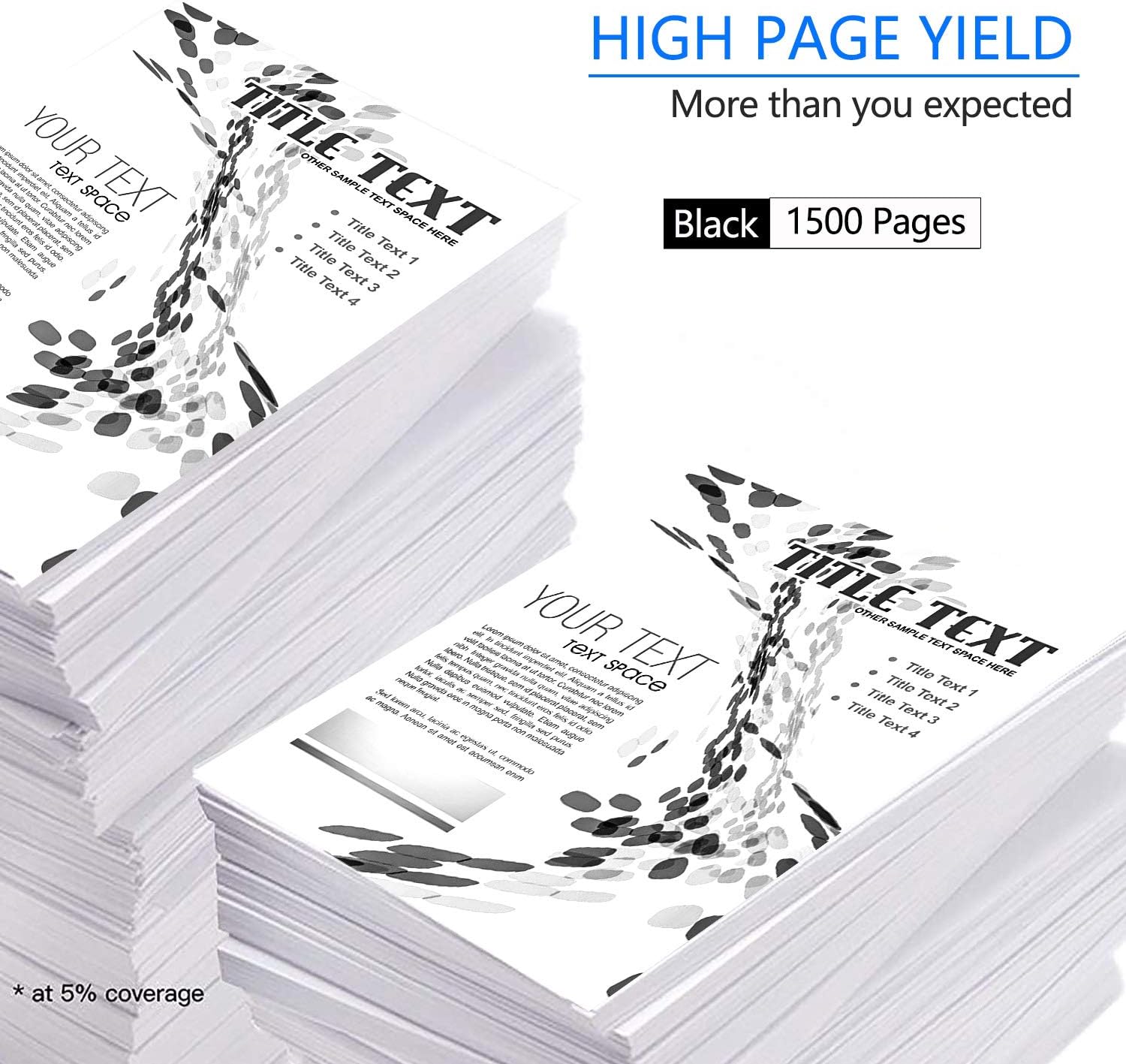 Cruxer Compatible Toner Cartridge Replacement for HP 83A CF283A Used for Laser Jet Pro M201n M201dw M125fn M125fw M127fn M127fw M225dn M225dw M225rdn Monochrome Printer (Black, 2-Pack)