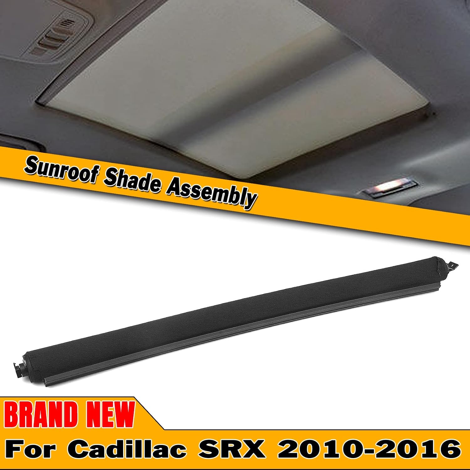 Car Sunroof Sun Roof Curtain Shade Cover for Cadillac SRX 2010-2016 25964410 Beige