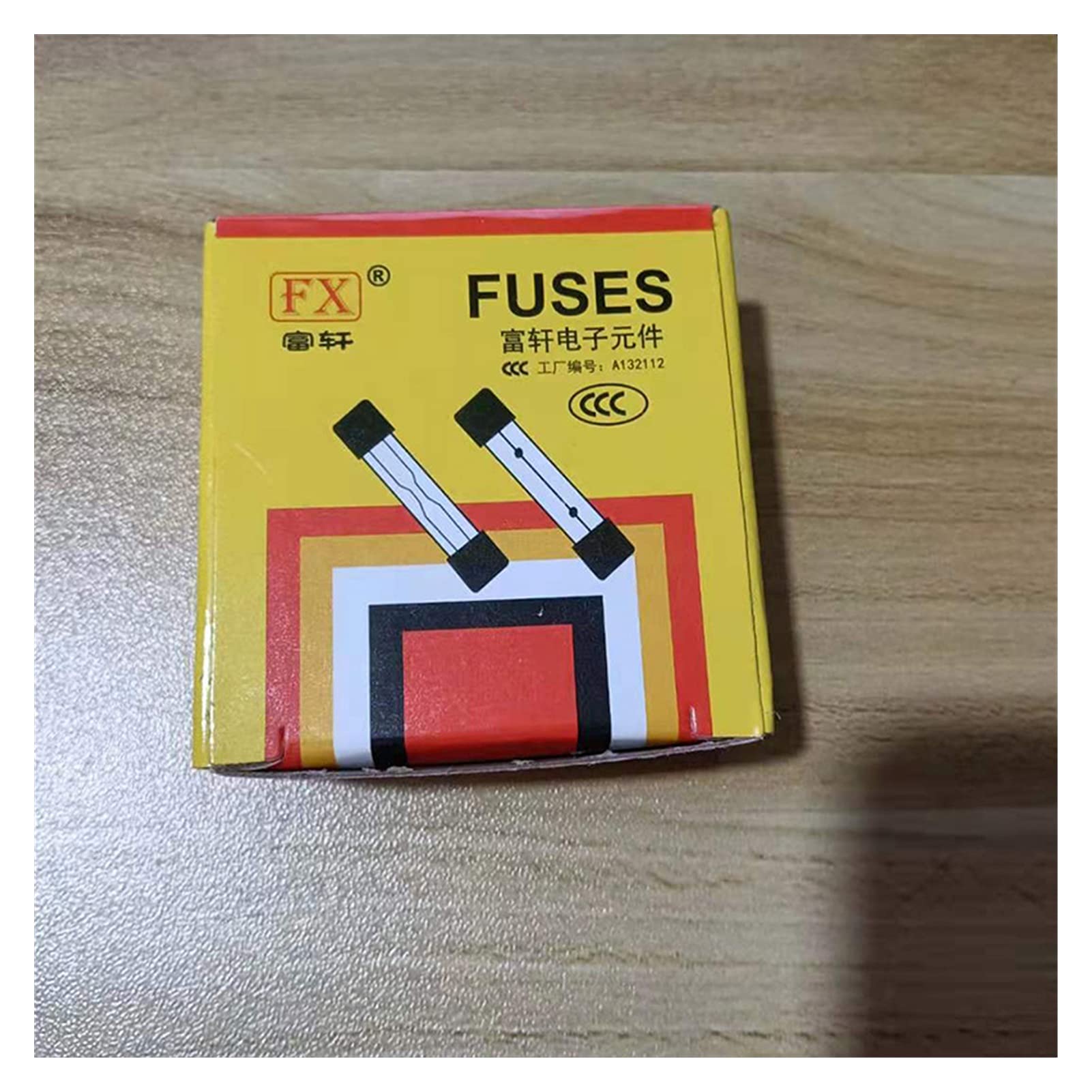 Set di fusibili in vetro a fusione rapida da 100 pezzi, 250 V, 5 x 20 mm, fusibili in vetro a fusione rapida da 0,2, 0,5, 1, 2, 3, 5, 8, 10, 15, 20 A, kit di assortimento