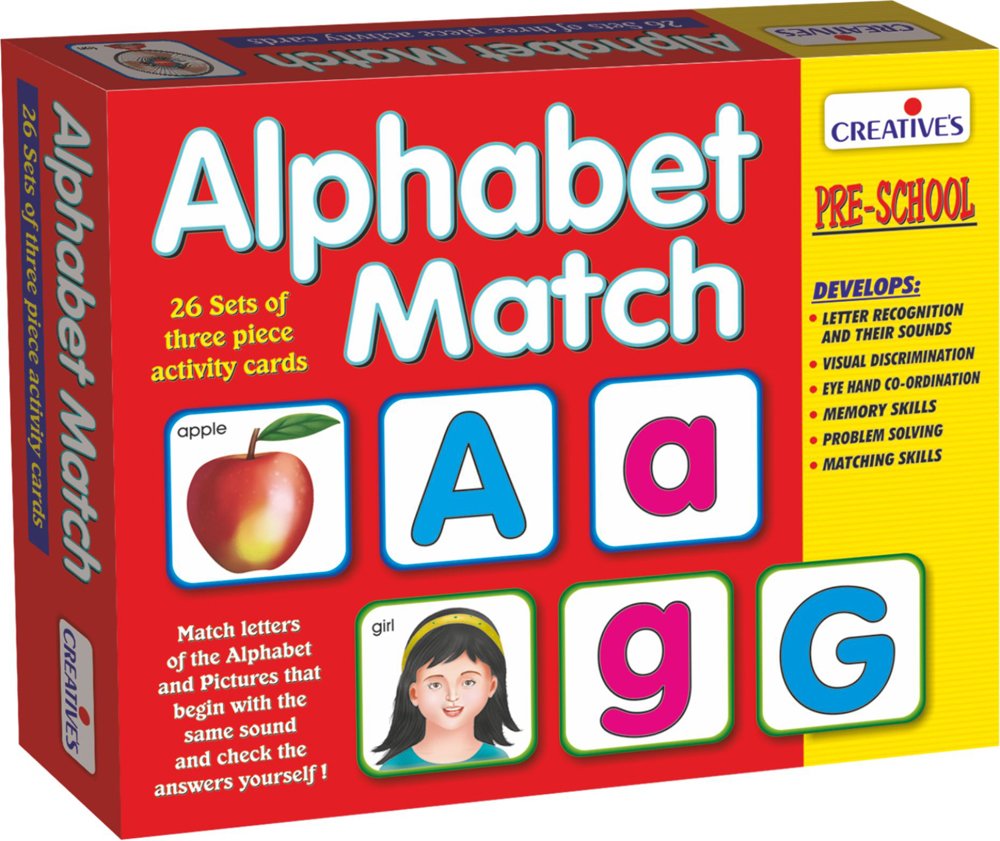 CRE1060 - * Creative Pre-School - Alphabet Match