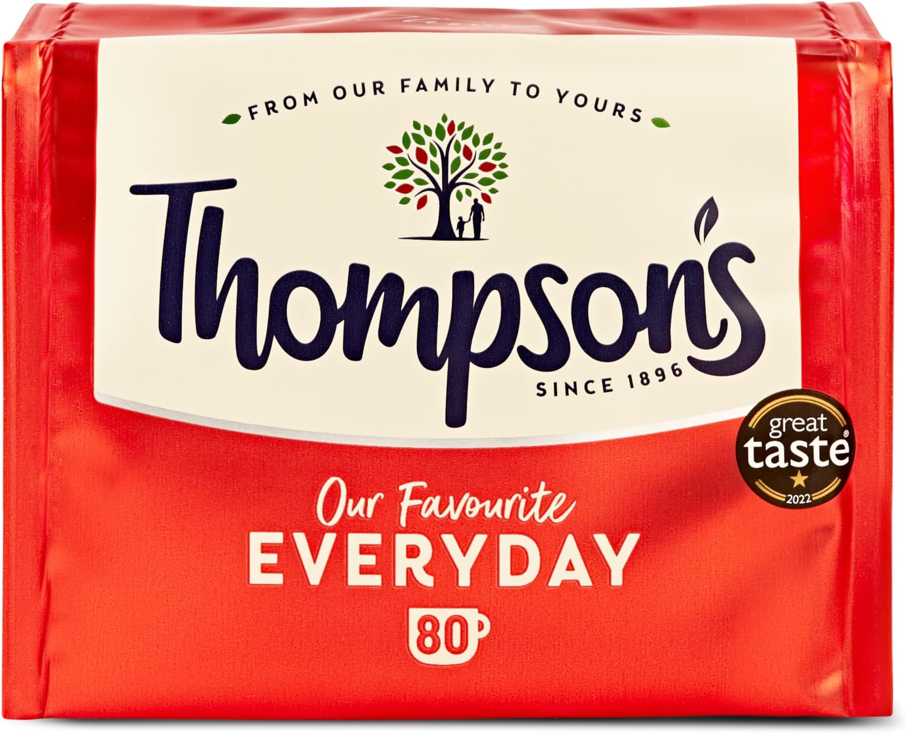 Thompson's Everyday Tea 80 Bags, 250g