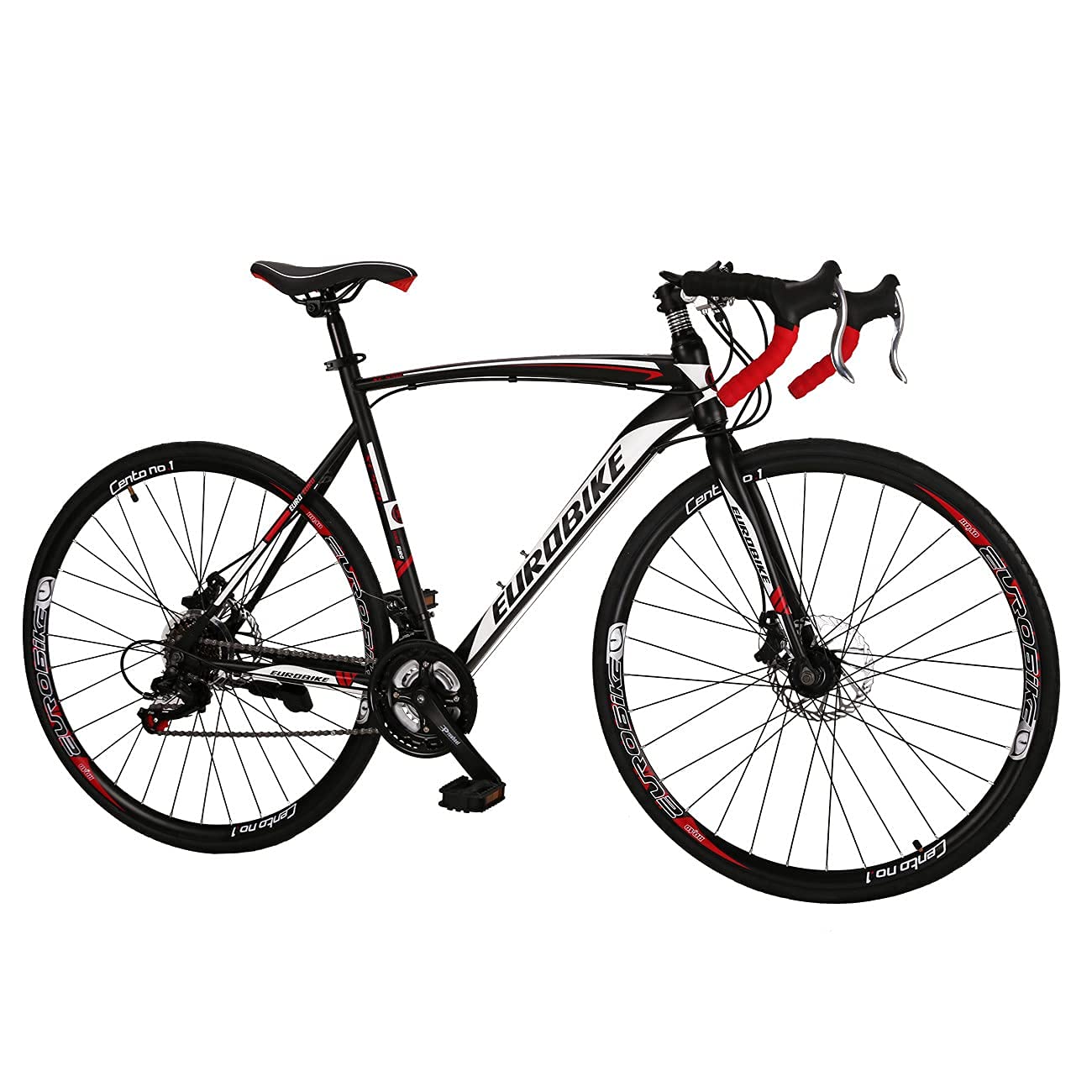 Amazon | EUROBIKE ロードバイク EURXC550 21 スピード 49 cm フレーム