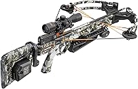 TenPoint Wicked Ridge Rampage XS Crossbow: 390 FPS Lightweight Hunter with ACUdraw & Lighted 3X Pro-View Scope