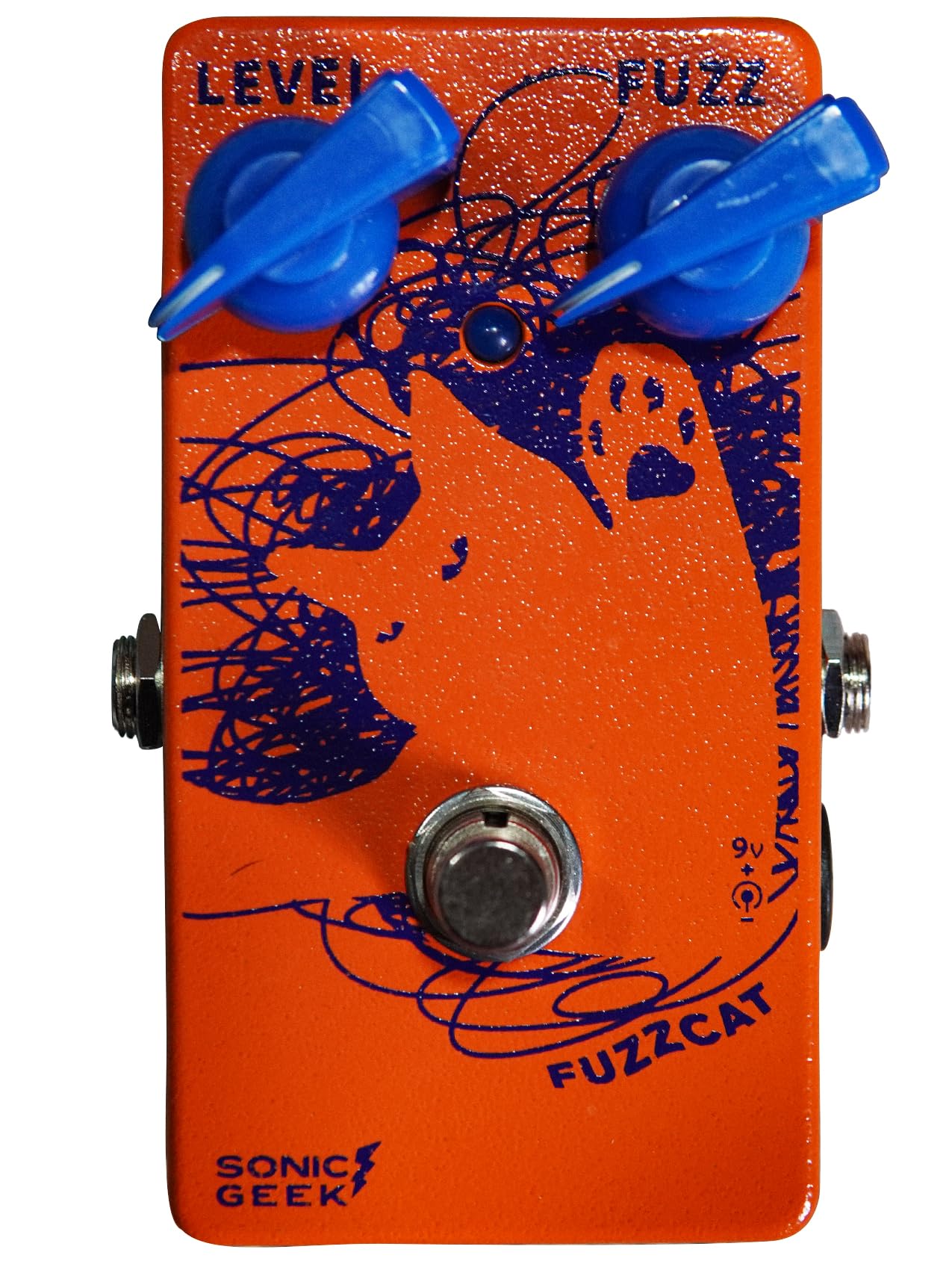 Amazon.com: SonicGeek FuzzCat Guitar Fuzz Pedal Handmade FF