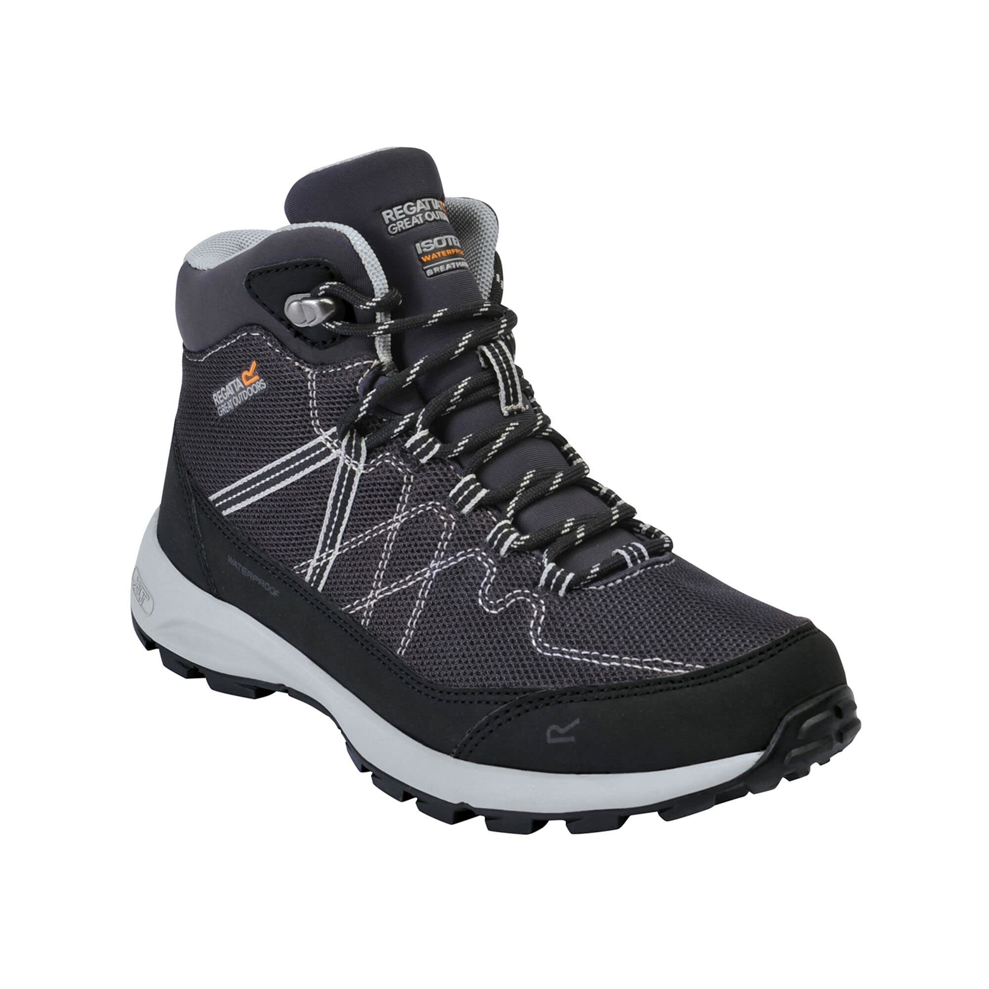 Regatta Womens/Ladies Samaris Lite Walking Boots (4 UK) (Iron/Light Steel)