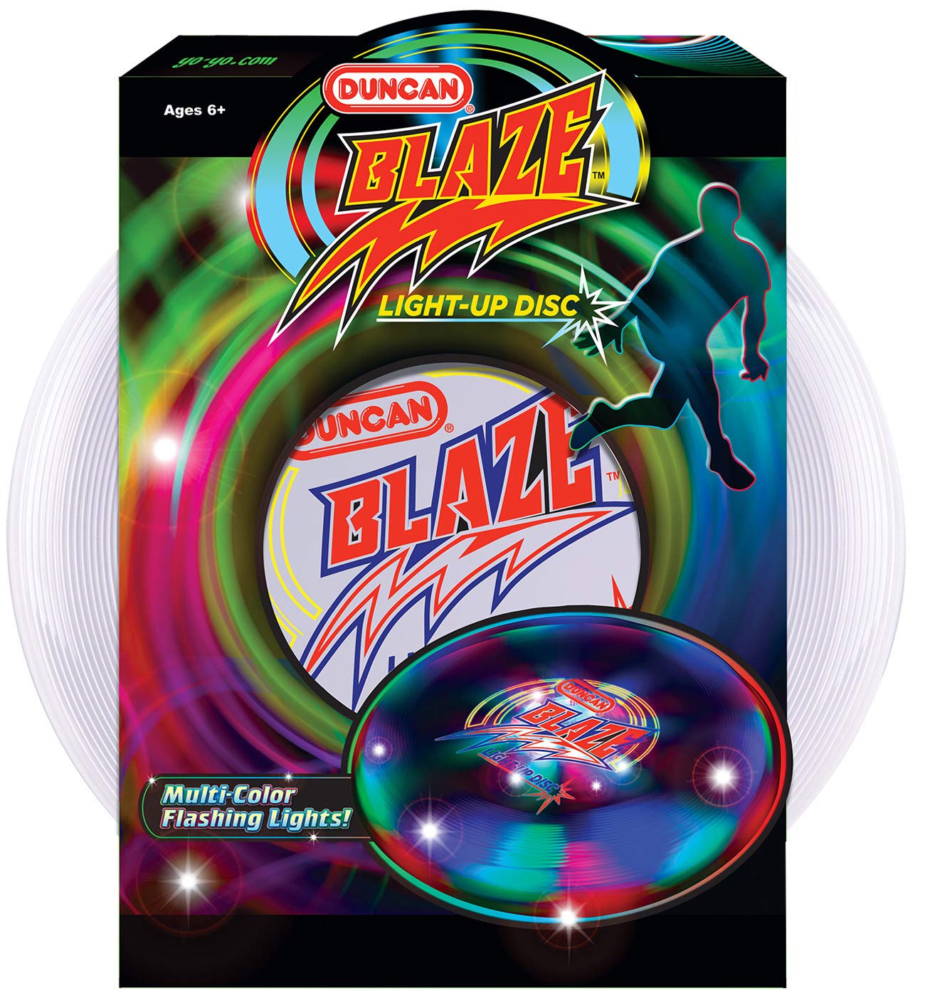 Duncan 6692 Blaze Light Up Flying Disc Frisbee