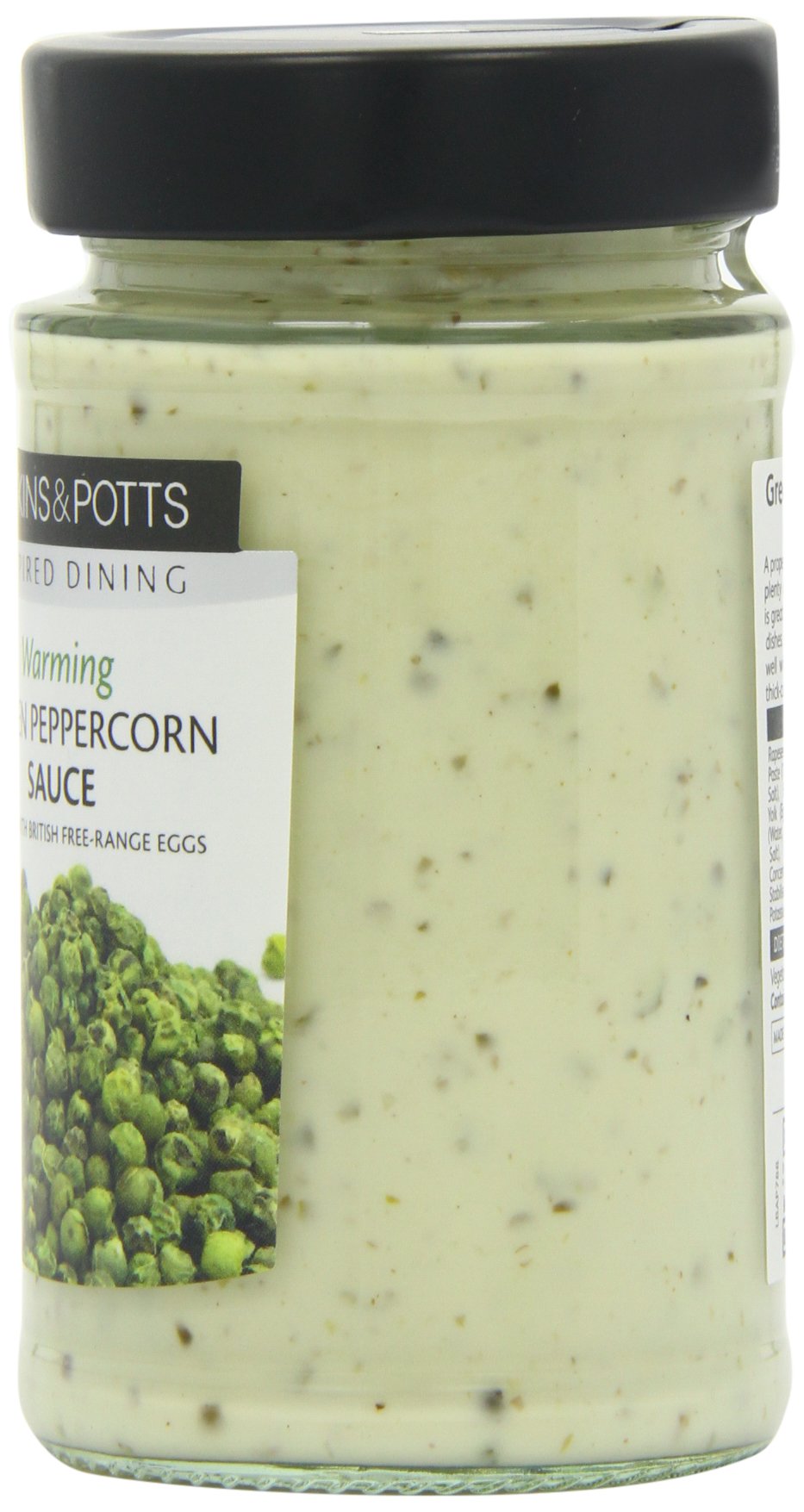 Atkins & Potts - Green Peppercorn Sauce - 200g (Case of 6)