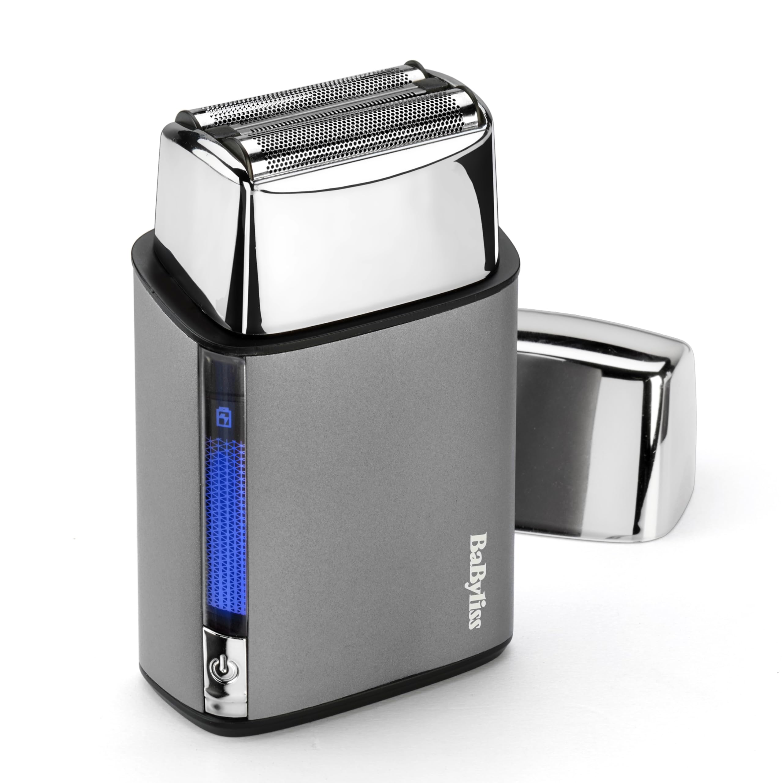 Golarka BaByliss Super‑X z podwójną folią dla mężczyzn – Ultra gładkie wykończenie, podwójne folie ze stali japońskiej, bezprzewodowa lithium‑ion, Wet & Dry IPX7, ładowanie USB‑C, FS996DE