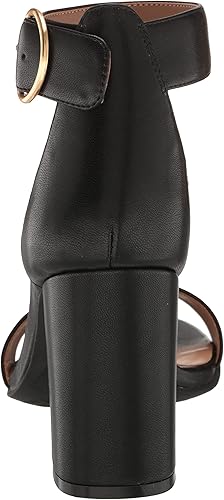 Miniatura 3 de Aerosoles Sandalias de tacón Lawrence para mujer, color negro, talla 9, Negro -