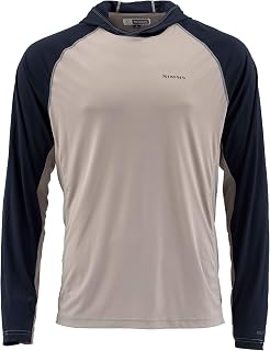 Simms Bugstopper Solarflex 50+ UPF Hoody, Bug Repellent Shirt