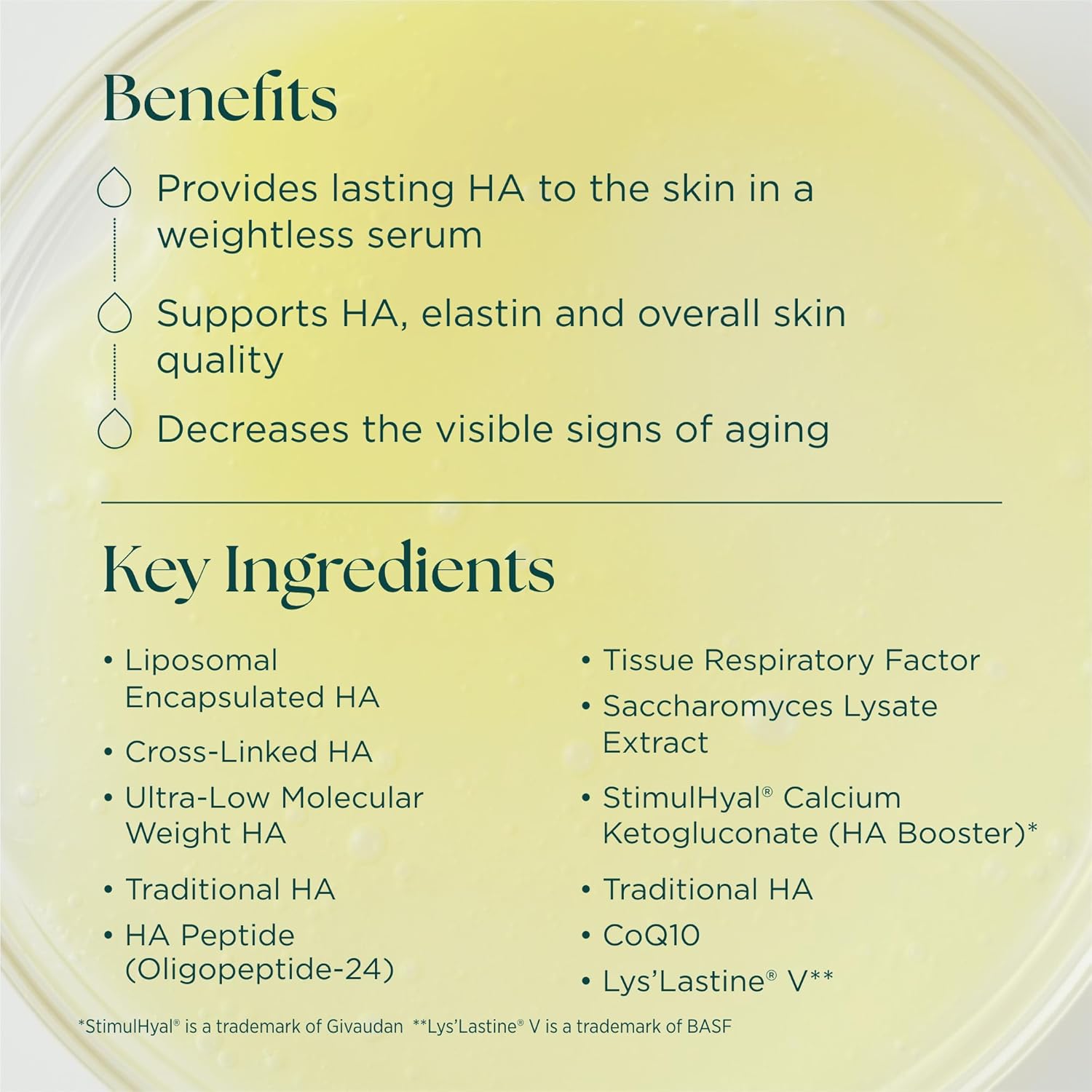 Marini SkinSolutions Hyla3D Face Serum - Patented Hyaluronic Acid Complex - Long-Lasting Skin Hydration - Good for Fine Lines, Wrinkles, Laxity, Volume - All Skin Types - Made in the USA - 1 fl oz - Image 4