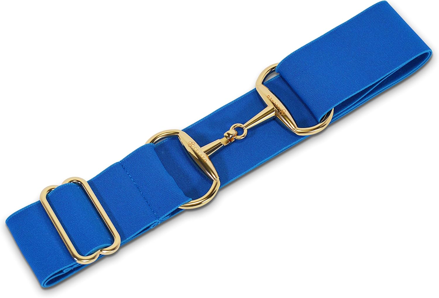 2 inch Luxury Elastic Equestrian Belt, Horse Riding Belt with Gold Buckle, Stretchable and comfortable waist