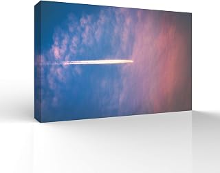 SIGNFORD Canvas Wall Art for Living Room,Bedroom Home Artwork Paintings Sky Ready to Hang - 12x18 inches