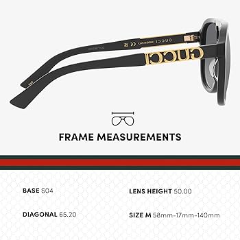 Amazon.com: Gucci GG1188S Script Logo Pilot-Shaped Non-Polarized