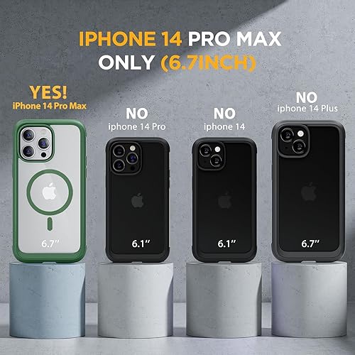 Miniatura 236 de Miracase Glass Series - Funda para iPhone 11 de 6.1 pulgadas, funda resistente de cuerpo completo mejorado con protector de pantalla de vidrio Negro