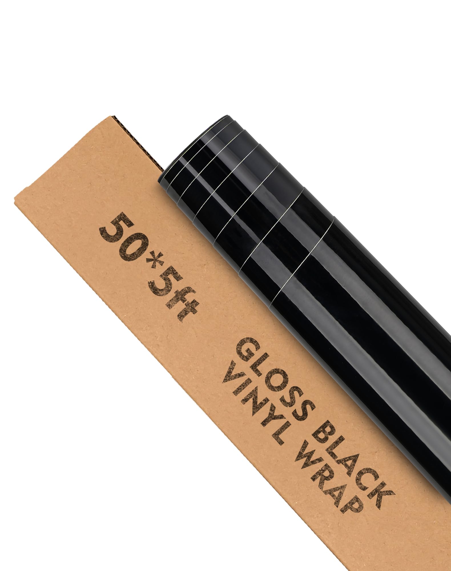 XINXINVibe Gloss Black Vinyl Wrap 50ft