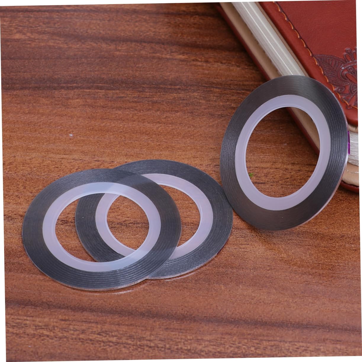 3pcs Nail Striping Tape Shining Holographic Nail Art Striping Rolls Self-Adhesive DIY for Manicure