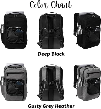 Custom Laptop Backpack - Add Your Own Company Logo or Text - Printed or Embroidered for a Professional Look. (225)