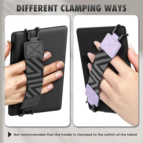 Miniatura 24 de MoKo Correa de mano Kindle para Kindle eReaders Fire de 6 a 8 pulgadas, Kindle/Kobo/Voyaga/Lenovo/Sony Kindle E-Book Tablet, alta elasticidad