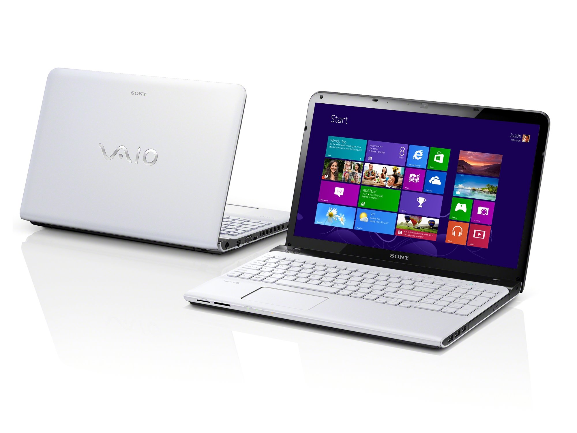 Sony SVE1512J6EW.CEK Vaio E Series 15-inch Laptop (White) - (Intel