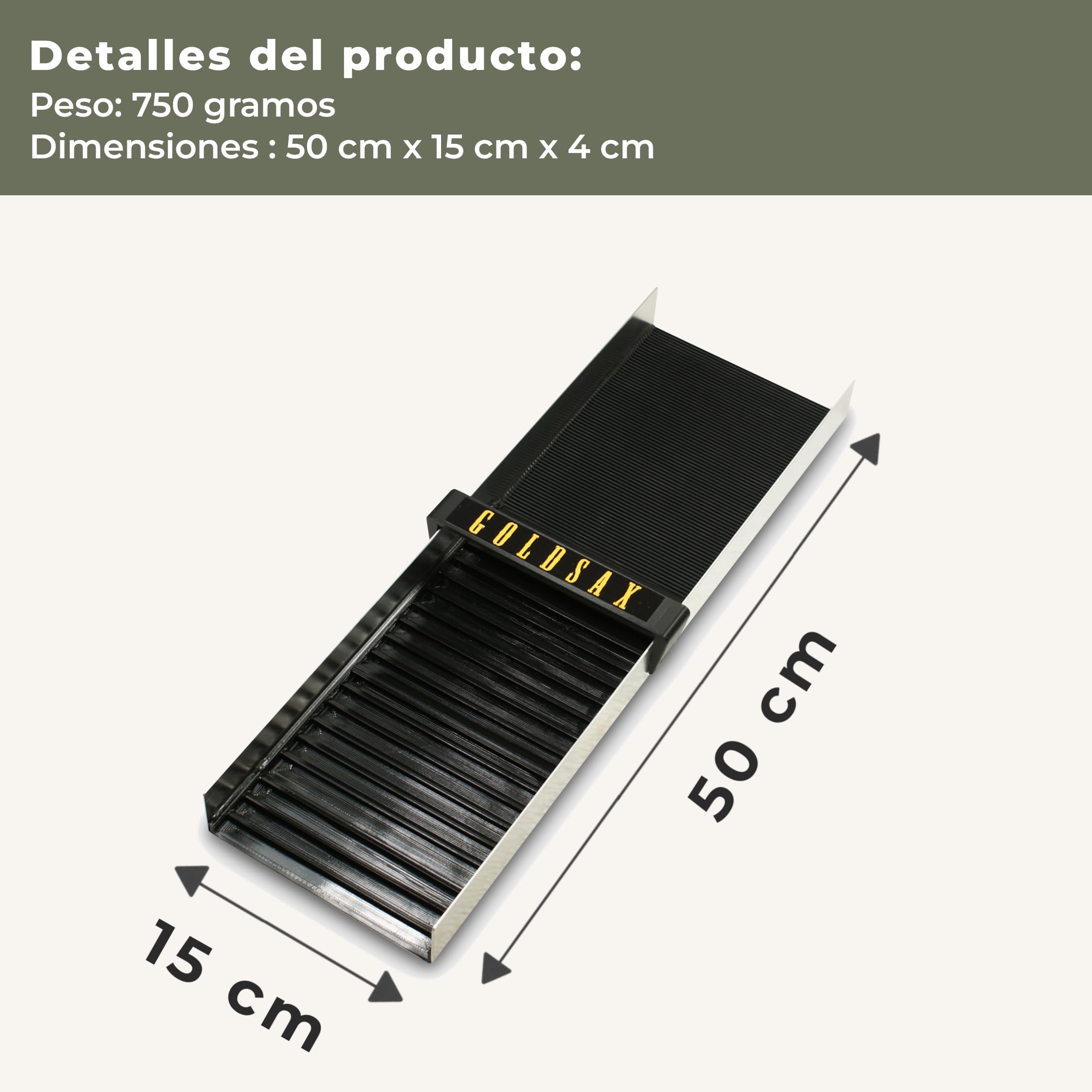 Setaccio Per Oro 350mm Con Griglia, In ABS, Portatile Per Ricerca In Fiumi E Montagne - 4