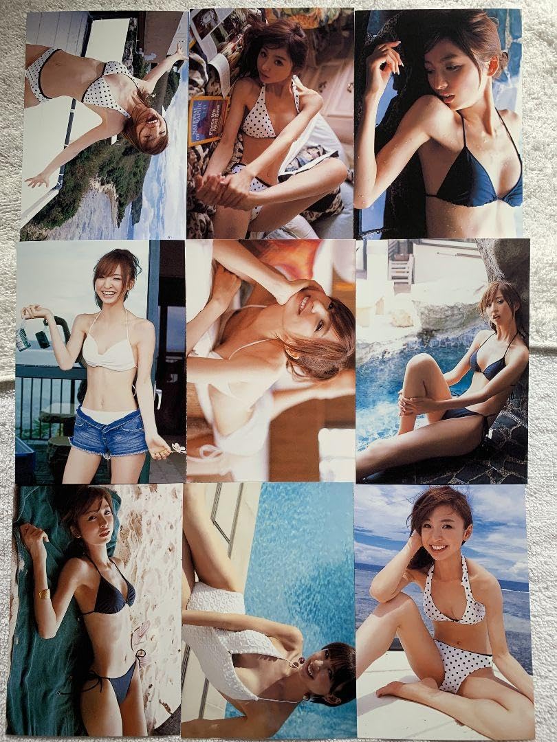 Amazon.co.jp: 篠田麻里子写真AサイズはL版です。35枚セット