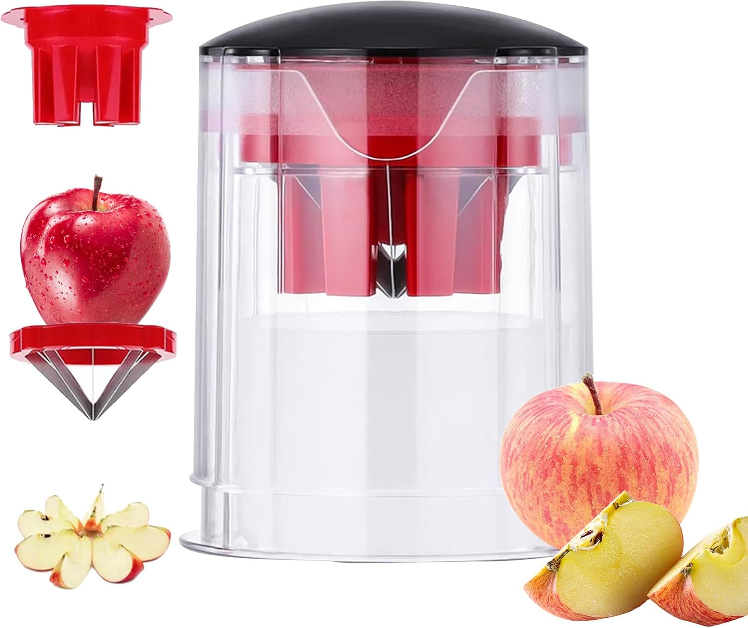Apple Slicer,2In1 Apple Cutter Slicer Can Cut Apple