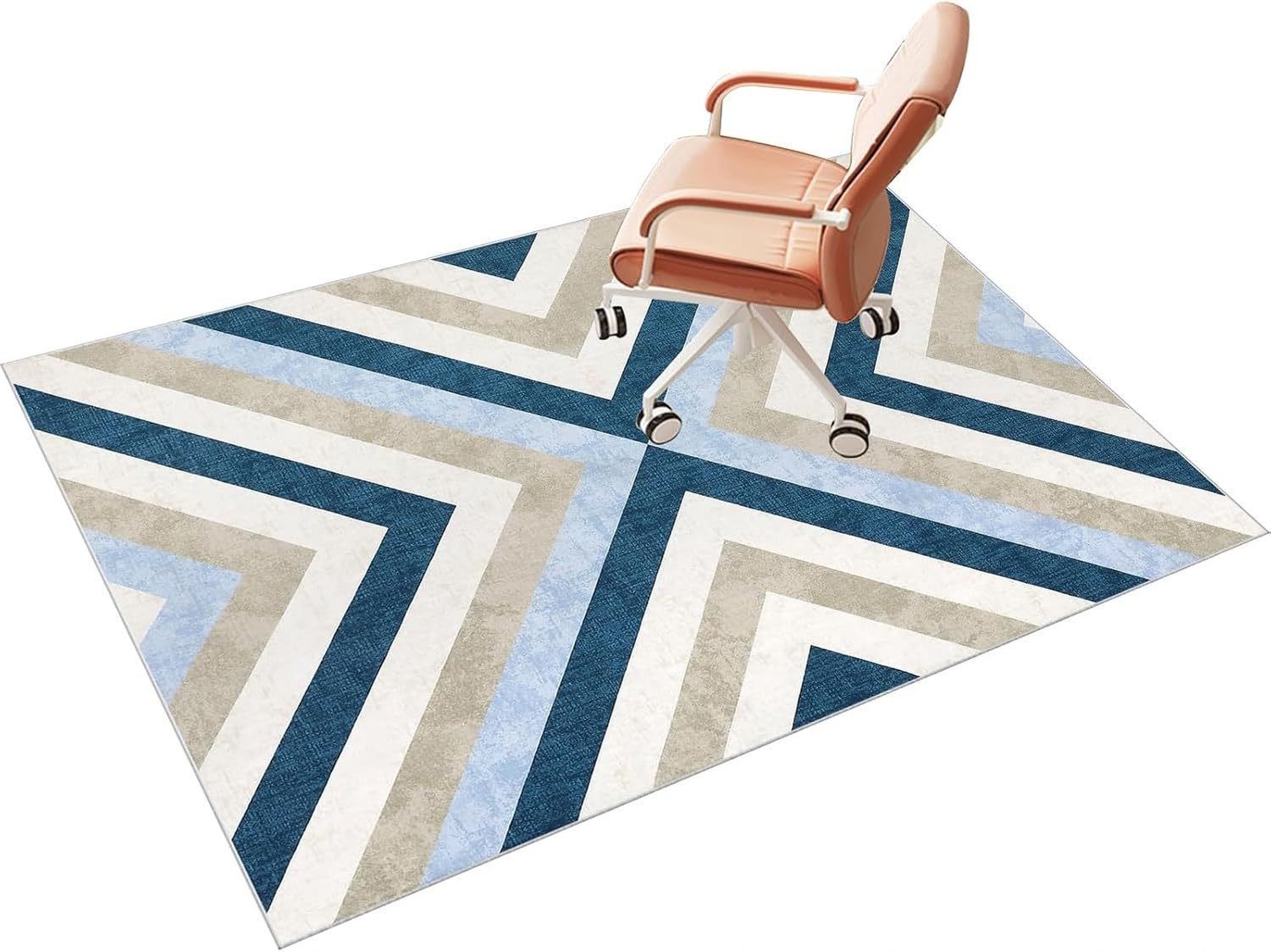 Tapis de Sol Protection Chaise de Bureau Sol Dur, Color-1594a, 120 x 170 cm