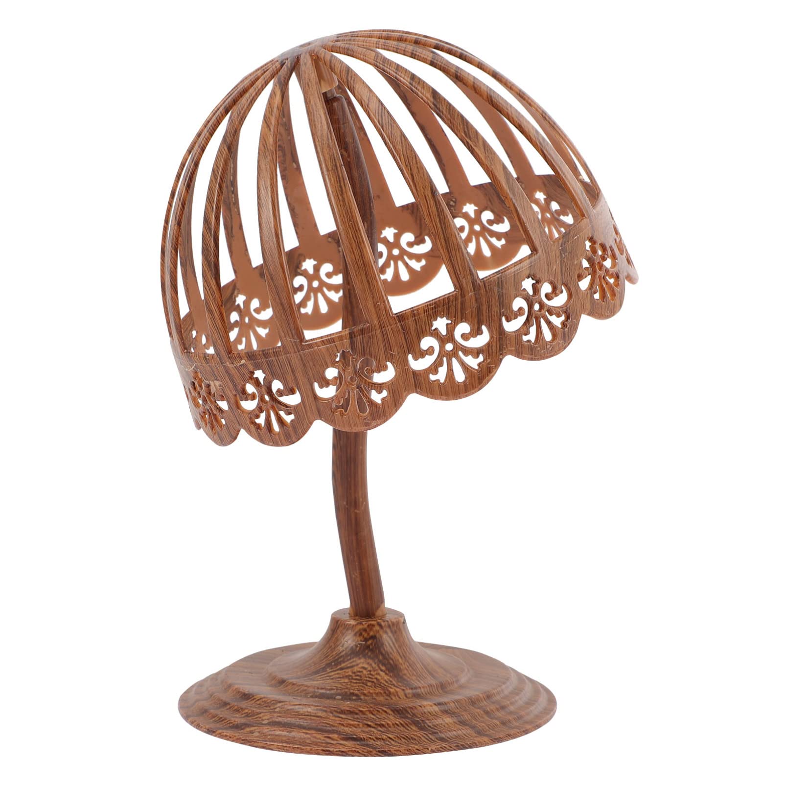 Toddmomy Pe Hat Display Stand Dome Design Desktop Hat Rack Wig Holder Space Saving Hangers for Shop Home Closet