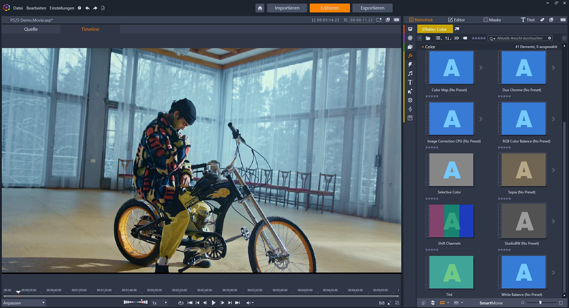 Pinnacle Studio 25 (2022) ULTIMATE / Windows 10 / DEUTSCH - BOX