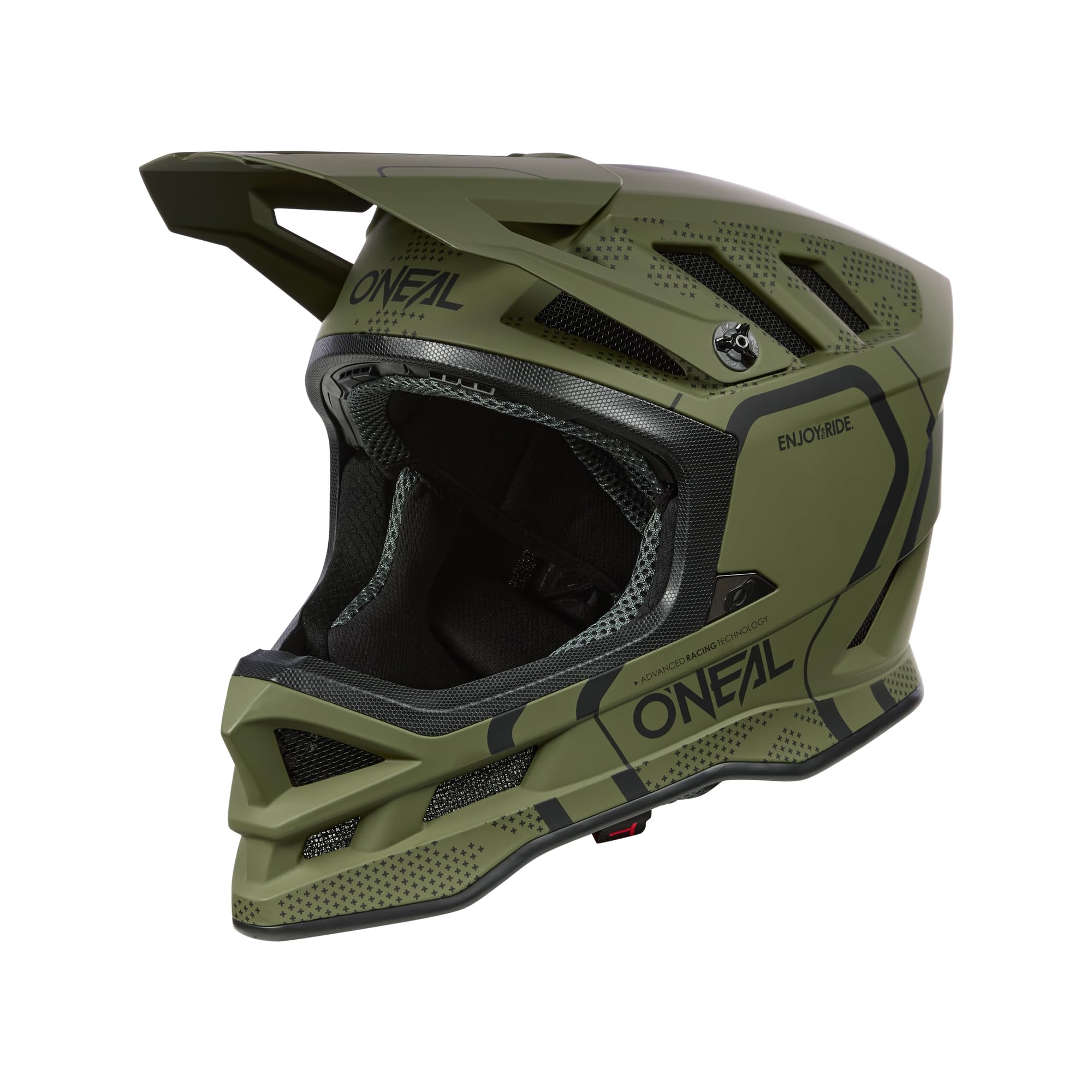 O'NEAL Blade Polyacrylite Helm Strike Oliv/Schwarz