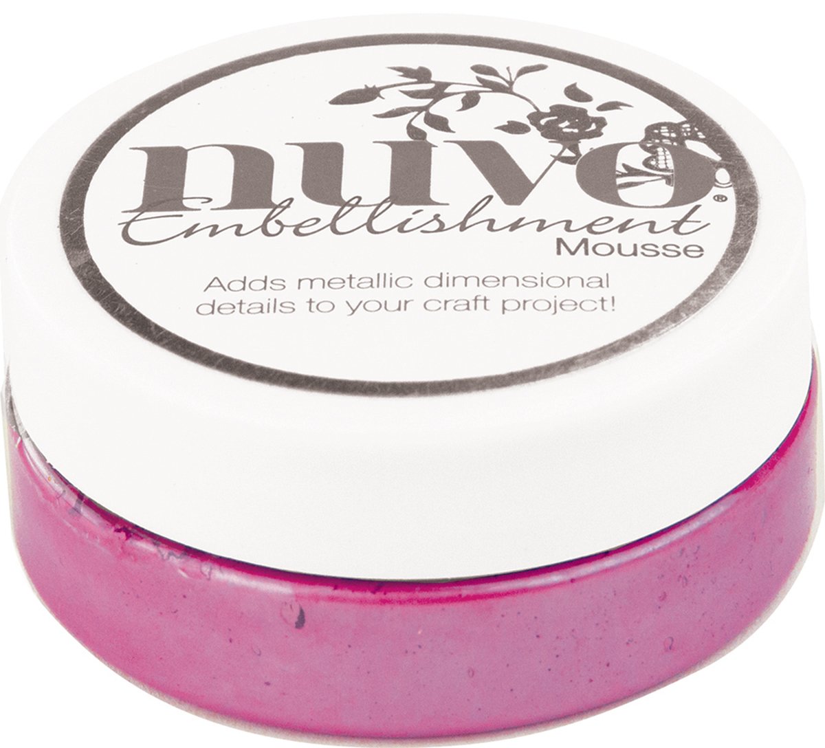 Tonic Studios Pink Nuvo Embellishment Mousse English Heather, Small