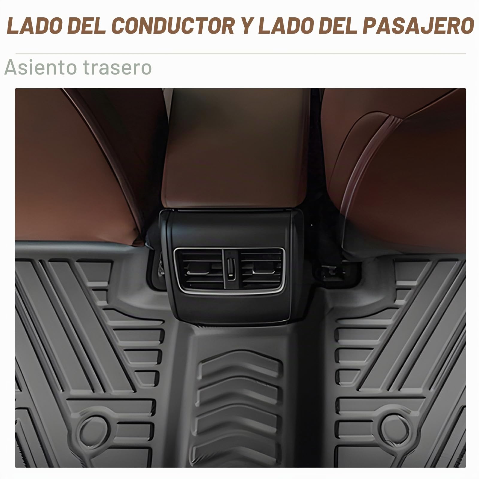 YEE Pin RAV4 2023 Alfombrillas compatibles con Toyota RAV4 2019-2024 2025 Juego Completo Duradero y Resistente al Desgaste RAV 4 Alfombrillas Impermeables y Antideslizantes