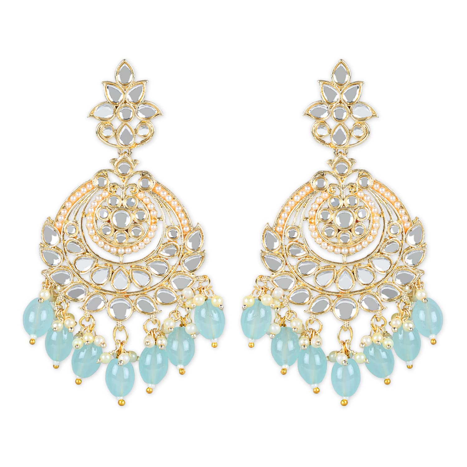 See full amazon price history chart for I Jewels Gold Plated Traditional Handcrafted Pearl Kundan Beaded Earrings for Women (E3020) I Jewels Gold Plated Traditional Handcrafted Pearl Kundan Beaded Earrings for Women (E3020) (B0BSS2R4QQ) Amazon Price History, Amazon Price Tracker