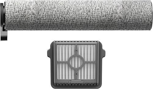 Piezas de repuesto originales para trapeadores MOOKA S200 para aspiradora en seco y húmedo (1 rodillo de cepillo + 1 filtro de vacío)